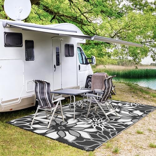 GENIMO Outdoor Rug, Waterproof Plastic Rugs - Image 5