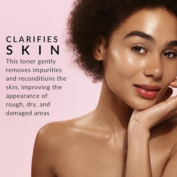 Ultimate-C Clarifying Toner by Flori Roberts, Facial Toner for Women of Color or Deeper Skin Tones, Protects Against Signs of Aging, Refreshing, Hydrating, Calming, Alcohol-Free