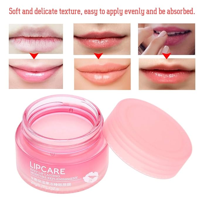 Lip Mask, Delicate Nourishing Lip Mask, for Moisturizing Nourishing