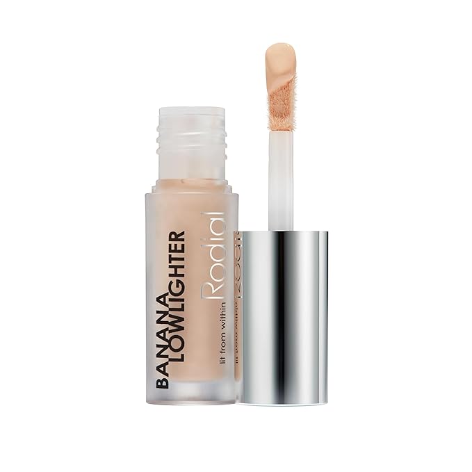 Rodial Banana Lowlighter 0.05 fl oz, Travel Size Liquid Colour Concealer with Yellow Undertone, Face Concealer, Non-Shimmer Finish, Hydrating Formula with Hyaluronic Acid, Vitamin E and Caffeine