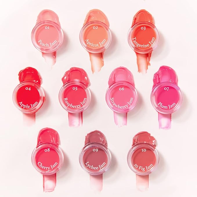 dasique Fruity Lip Jam (#04 Apple Jam) | High-shine finish | Moisturizing | Vegan, Cruelty Free | Lip Balm