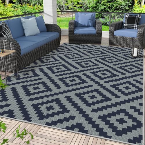 GENIMO Outdoor Rug, Waterproof Plastic Rugs by GENIMO