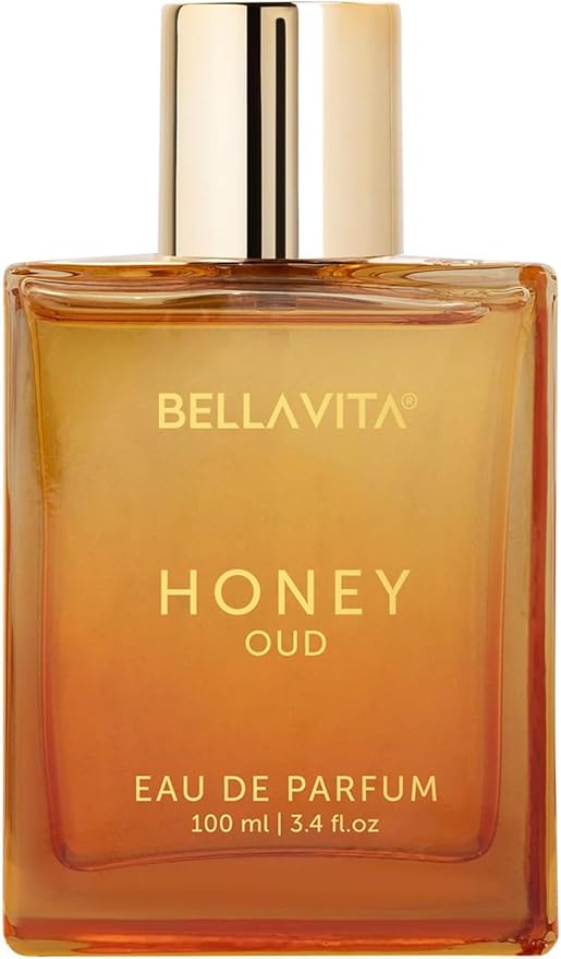 Honey Oud Eau de Parfum (3.4 fl. oz.) | Patchouli, Vanilla, Bergamot, Floral & Spicy + Made with Clean & Vegan Essentials Oils + Cruelty Free | Long-Lasting Unisex Fragrance