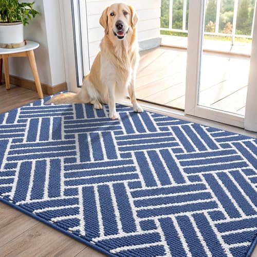 OLANLY Indoor Door Mat 48x32, Low-Profile Dirt Resistant Doormat by OLANLY