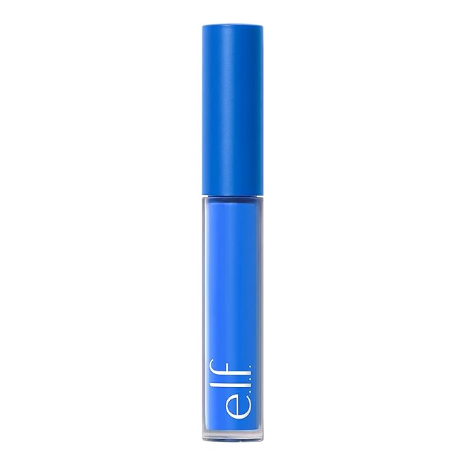 e.l.f. Camo Color Corrector, Hydrating & Long-Lasting Color Corrector For Camouflaging Discoloration, Dullness & Redness, Vegan & Cruelty-Free, Blue