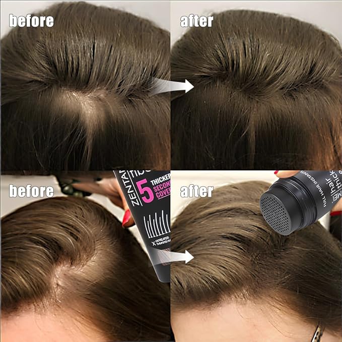 Hair Fibers for Thinning Hair for Women All-Natural Hair Building Fibers 0.98 Oz Hair Volume Powder Bald Spot Cover Up for Men & Women (Auburn)