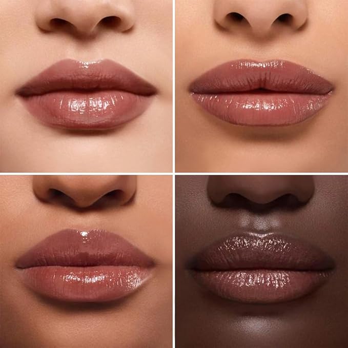 1PCS Honey Tinted Lip Balms Lip Stain, Sheer Hydrating Lip Balm for Women All Skin Tones, Korean Natural Black Cherry Lip Tint Moisturizing Nourishing Lips Balm Lipstick, Bálsamo labial con color miel