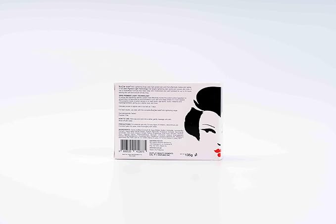 Kojie San Face & Body Skin Brightening Shower 9pc Set - the Original Kojic Acid Soap that Helps Reduce Dark Spots 6 x 135g Bars, Soap Dish and Facial Cleansing Brush…