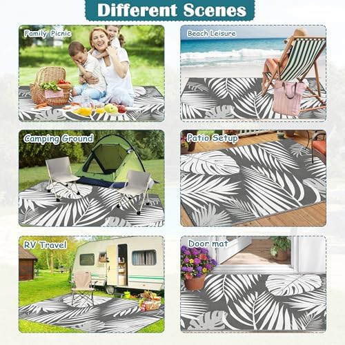 Ogrmar 6x9 FT Reversible Mats, Outdoor Rug - Image 7