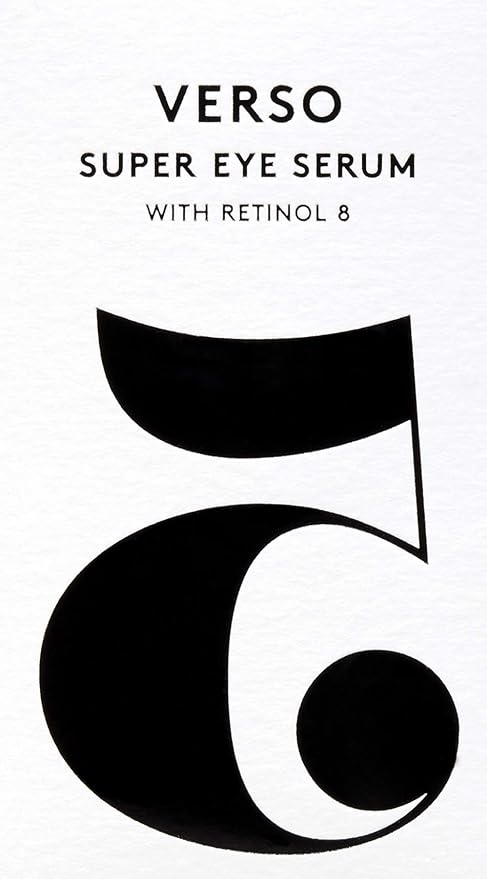 Verso Skin Care | Super Eye Serum | Rejuvenating Under Eye Serum for Youthful Skin | Eye Care Made Easy (0.67 fl oz)