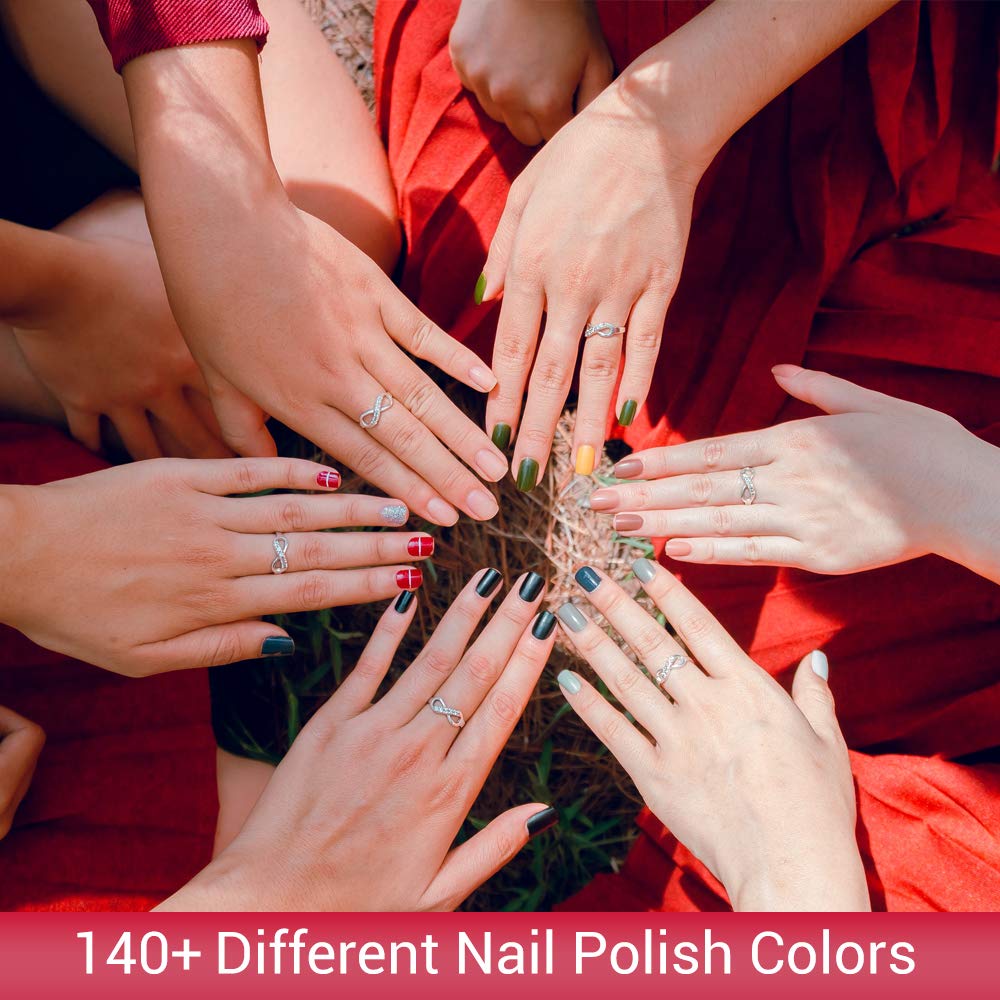 Karma Organic Nail Polish - Quick Dry Nail Lacquer, Non-Toxic, Vegan, and Cruelty-Free Nail Paint Art for Adults & Kids - (Lucy Red, 0.43 fl oz.)