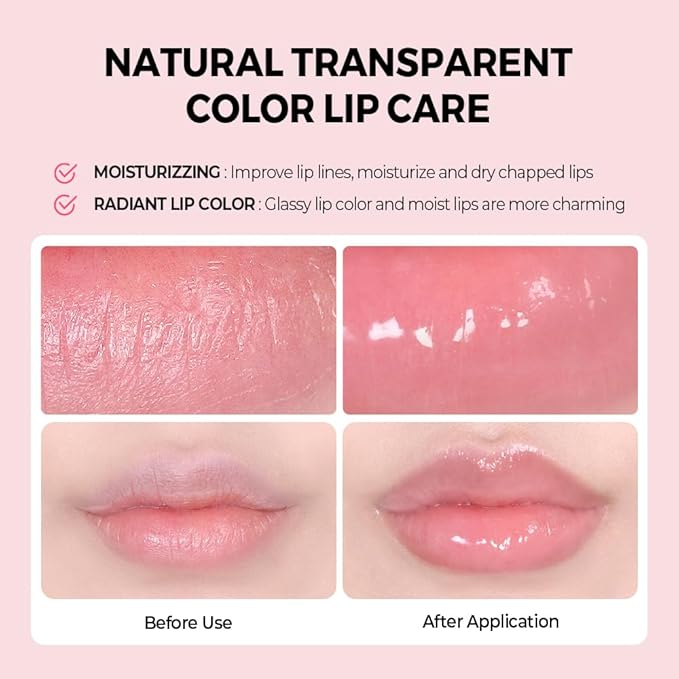 Klavuu Nourishing Care Lip Sleeping Pack - Lip Mask for Exfoliating & Nourishing Lip Treatment Balm for Dry Lips - Natural Moisturizing Lip Oil with - Lip Balm to Repair & Protect Lips 0.7oz (Vanila)