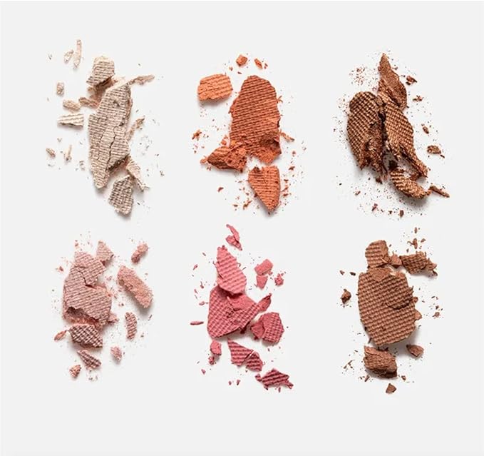 Bissú 6 colors Makeup Palette (4grms each color) includes 2 highlighters, 2 Bronzers, 2 Blushes (La de Cajón)