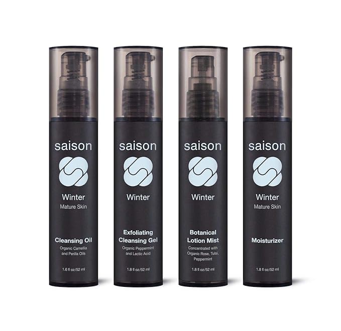 Saison® Winter Face Collection Gift Set | Organic, Natural, Vegan & Cruelty Free Beauty