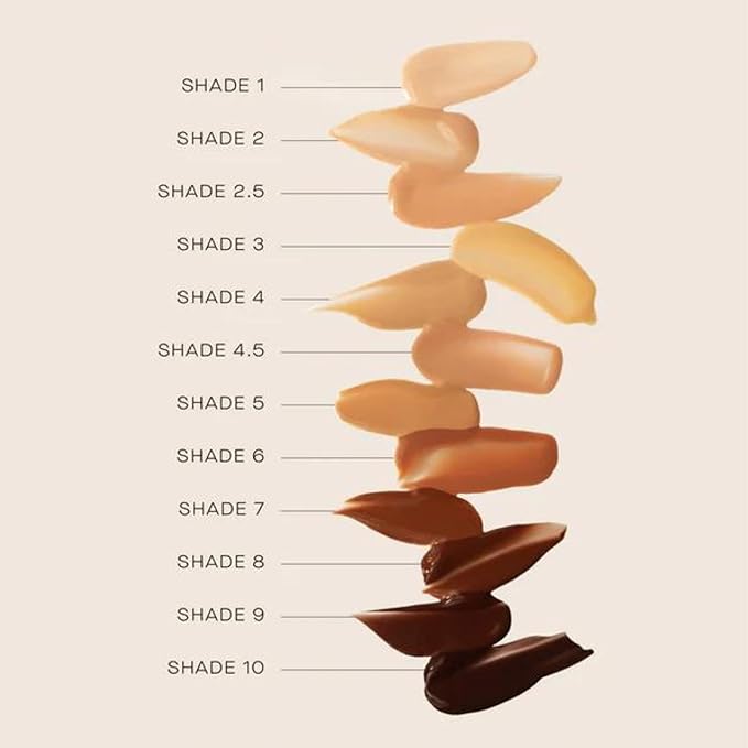 Summer Fridays Sheer Skin Tint - Skin Tint with Hyaluronic Acid - Helps Diminish Uneven Skin Tone - Sheer to Light Coverage - Shade 5 - Medium with Warm Neutral Undertones (1 Fl Oz)