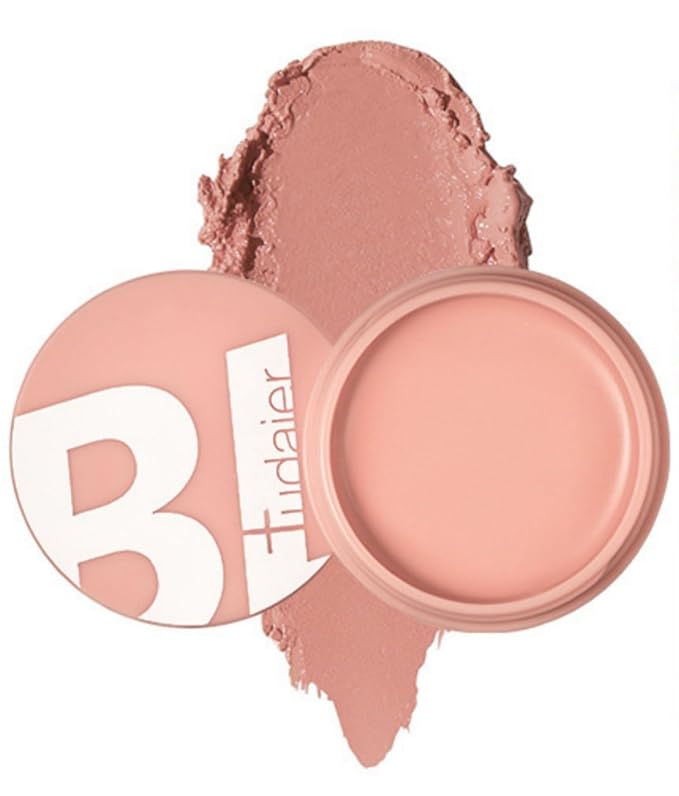 MAEPEOR Cream Blush 9 Color Smooth High-Pigmented Buildable Face Blush Long-Lasting Natural Look Face Blush for Cheeks (Color 01)
