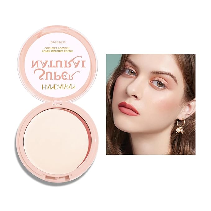 Pressed Face Powder Makeup Mineral Foundation Finishing Powder Pressed Finishing and Setting Powder Loose Setting Powder Makeup #01
