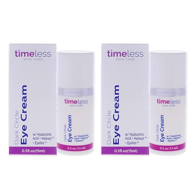 Timeless Dark Circle Eye Cream Cream Unisex 0.5 oz Pack of 2