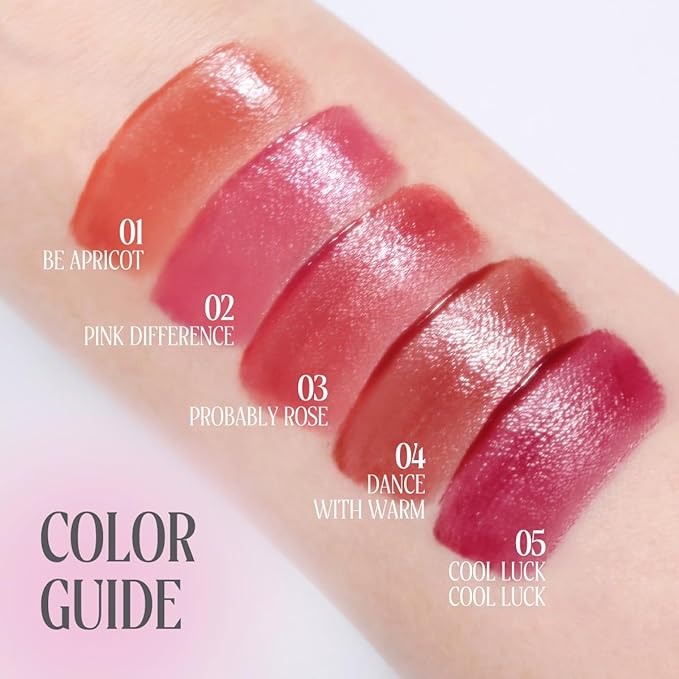 Peripera Ink Jellable Tint, Lip Stain, Korean Lip Tint, High Pigment Color, Longwear, Weightless, Moisutizing, Hydrating (02 PINK DIFFERENCE, One Size)