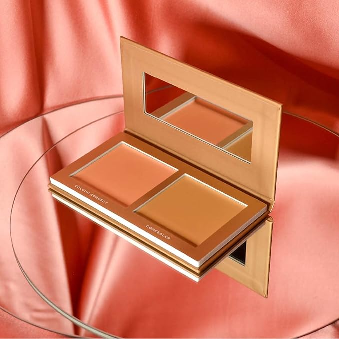 Jecca Blac Correct and Conceal Medium Coverage Palette, Lightweight Long Lasting Formula, Medium To Full Coverage, Gender Neutral and LGBTIQA+ Inclusive Make Up, Medium 5.0, 12g