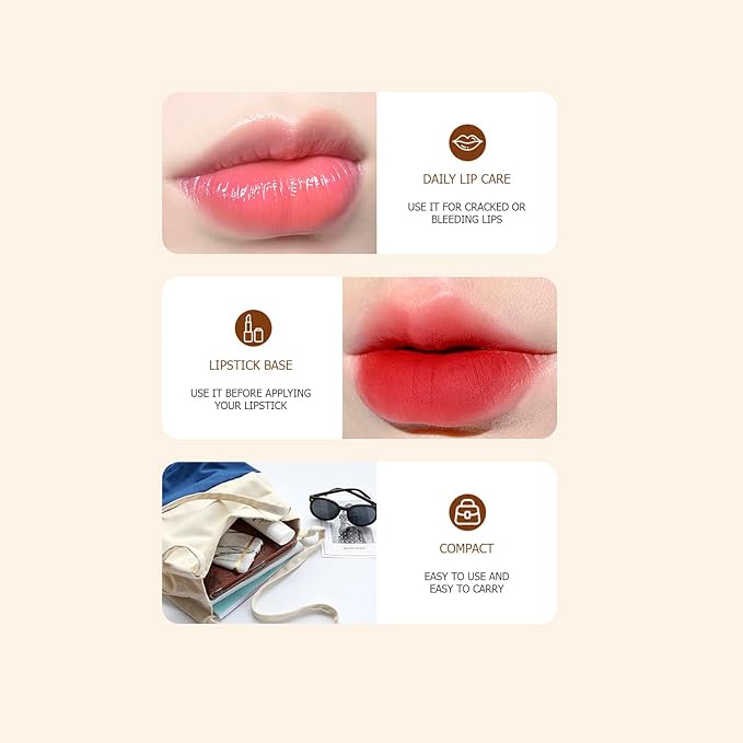 VENZEN Caffeine Moisturizing Tender Lip Cream Elastic Radiant Charm Coffee Lips Care 15g / 0.53oz