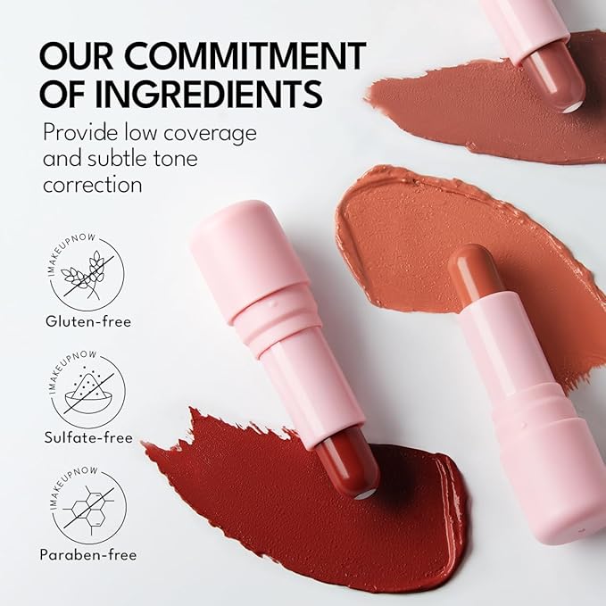 tinted lip balm, Conditioning & Nourishing Lip Balm, Matching concealer to cover lip lines and enhance color development- DUSTY ROSE