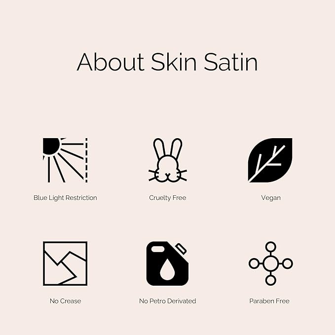 OFIR Skin Satin Medium Coverage Foundation | Vegan | Blue Light Protection | Non-Creasing | 1 FL OZ | (Cardamom - Medium Warm)