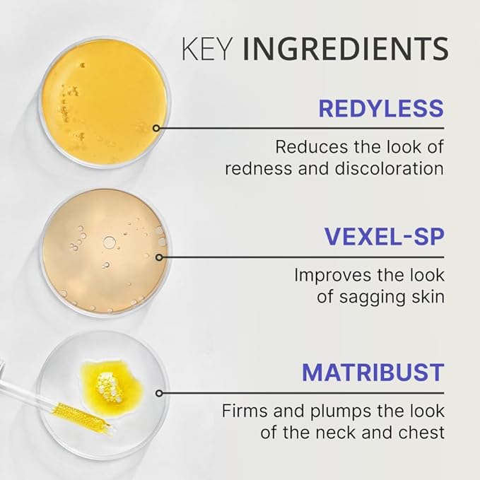 Neck Firming Cream, Neck Tightening Cream, Tighten and Lift Neck Cream, Neck Creams for Tightening and Firming Sagging Skin, Help Reduce Fine Lines & Wrinkles