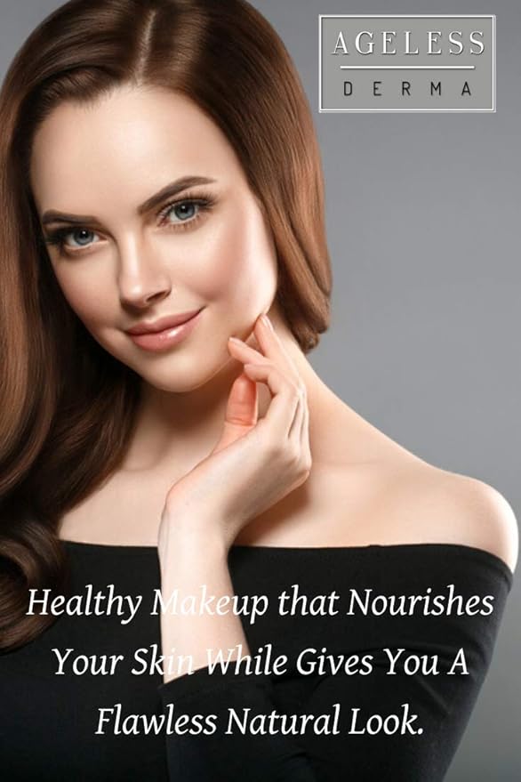 Natural Mineral Makeup Foundation- A Healthy Full Coverage Vegan Pressed Powder. Made in USA (Bare Beige)