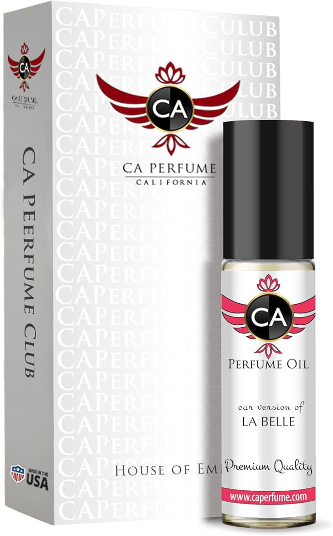 CA Perfume Impression of La Belle for Women Fragrance Body Oil Dupes Roll-On 0.3 Fl Oz/10ml