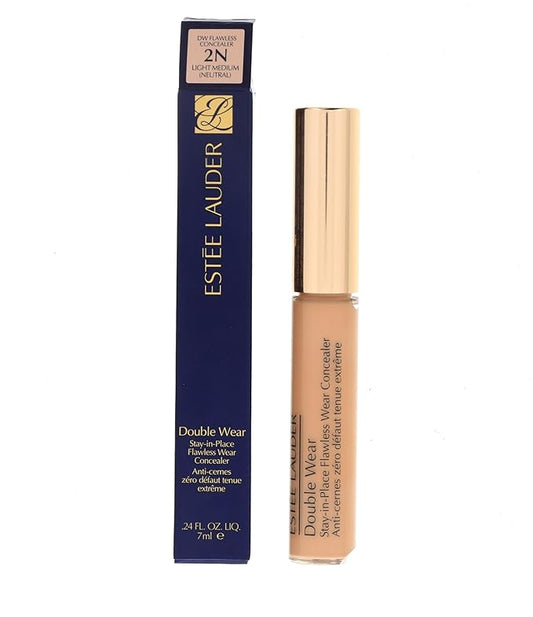 Estee Lauder Double Wear Stay-In-Place Flawless Wear Concealer 2N Light Medium (Neutral), 0.34 Ounce