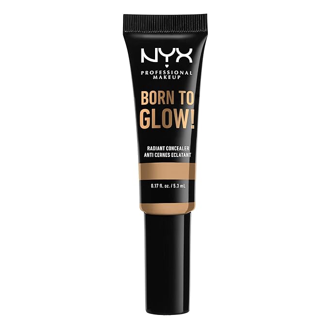 NYX PROFESSIONAL MAKEUP Born To Glow Radiant Concealer, Medium Coverage - Beige