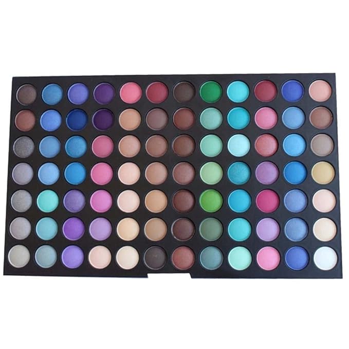 Pro 252 Colors Eyeshadow Makeup Palette Cosmetic Contouring Kit Holiday Makeup Gift Set | Full Makeup Kit for Women Essential Starter Bundle- Ideal for Professional and Daily Use