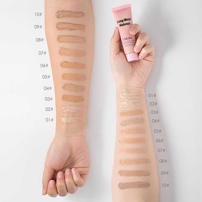 Liquid Foundation Full coverage Long-Lasting Buildable Weighless Foundation Cream Active Wear Color Stay Makeup-02
