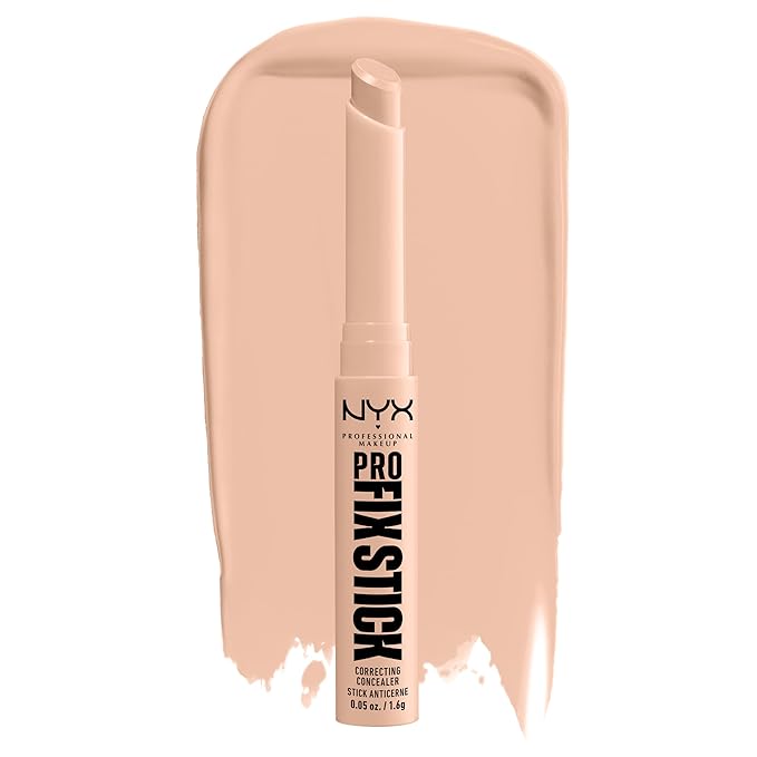 NYX PROFESSIONAL MAKEUP Pro Fix Stick Correcting Concealer, Buildable Medium Coverage Concealer Stick - Light