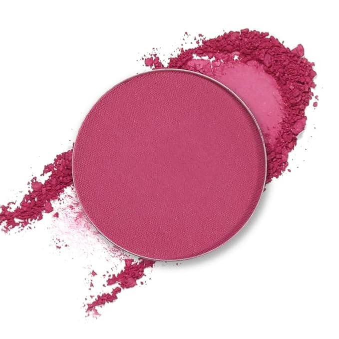 Besame Cosmetics Dreamy Pink Blush Refill, Pink Pressed Powder Blush