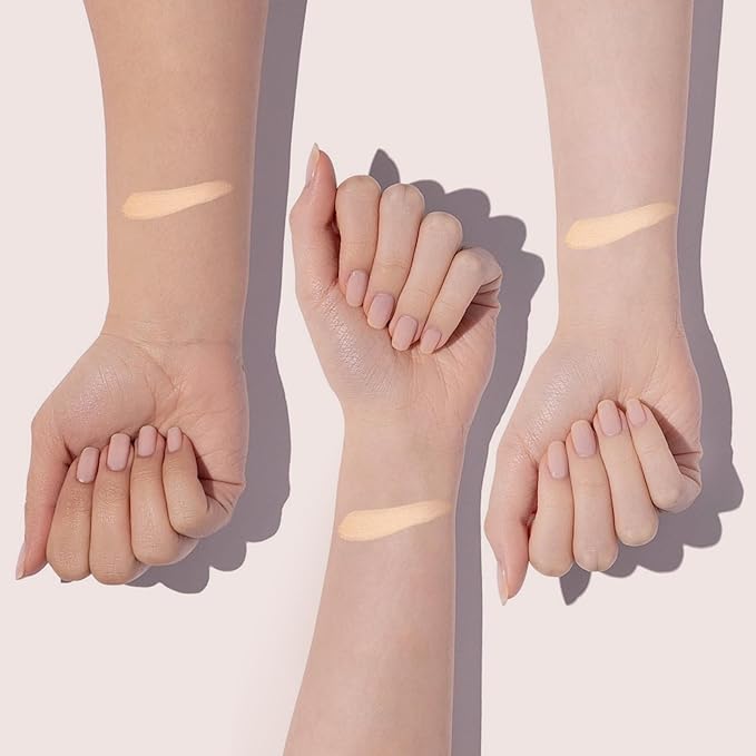 Cellglow Pro Lasting Cushion Foundation, Brighten Skin Skincare Foundation Cushion Natural Coverage Nourishing Makeup, Breathable and Lightweight Formula, Vegan, Almond, Refill Included