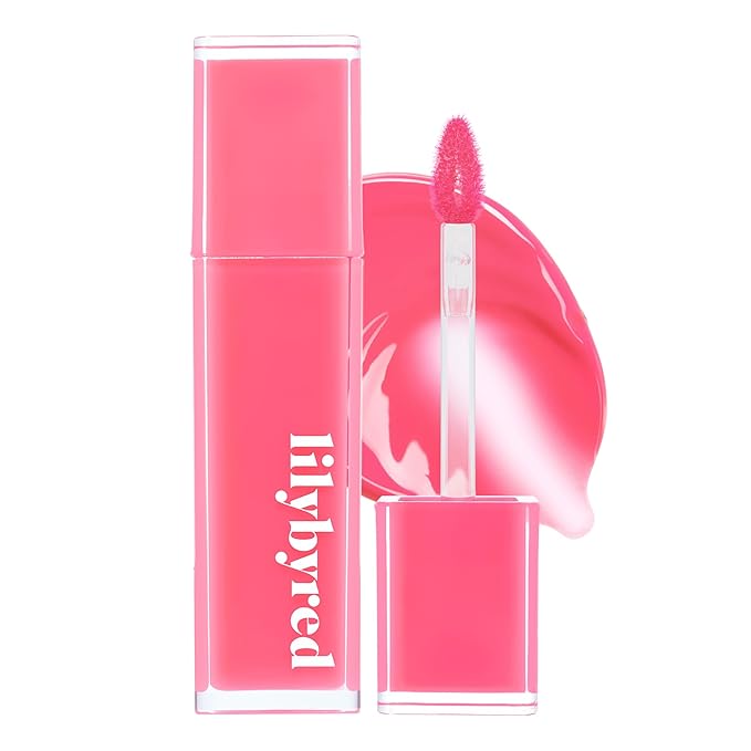 lilybyred Bloody Liar Coating Tint | Korean Glossy Lip Stain, Vivid & Juicy Color, Syrupy Shine, Moisturizing, Long-Lasting & Smudge-Proof, Non-Sticky, Lightweight, 0.14 oz. (05 Talented Peach)