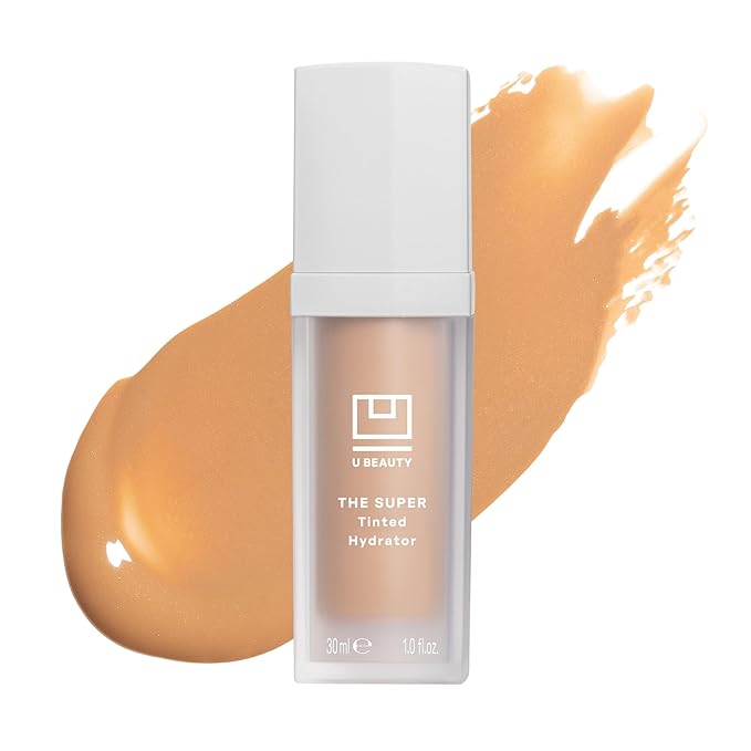 U Beauty The Super Tinted Hydrator Hyaluronic Acid Moisturizing Cream - Mega-Dose Skin Hydrator for Supple, Smooth, and Softer-Looking Skin For Up To 48 Hours - Shade 7-1.0 oz