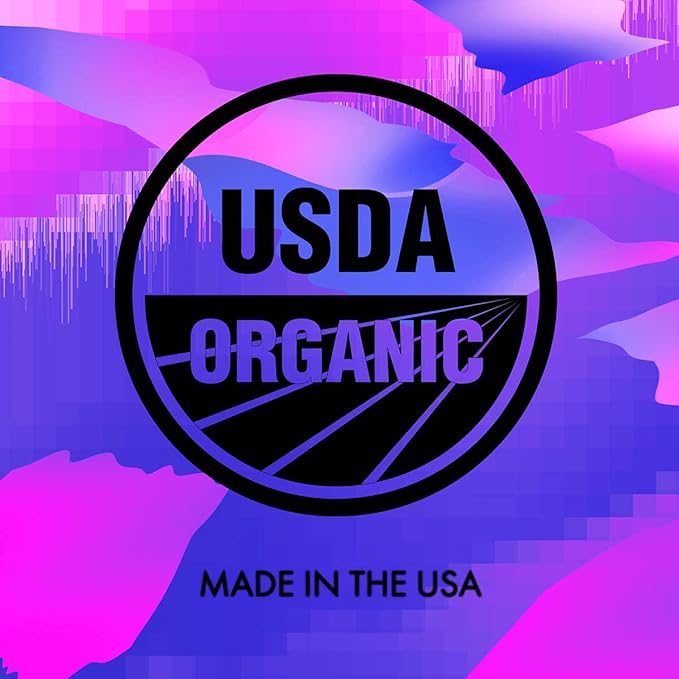 Organic Lip Balm, Coconut Flavor - 100% Natural Lip Moisturizer, USDA Certified - Lip Balm for Dry, Cracked Lips (3 Pack)