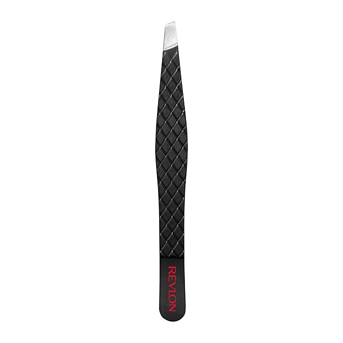 Revlon Expert Slant Tweezer, High Precision For an Easy Hair Removal, Made With Stainless Steel, 1 Count