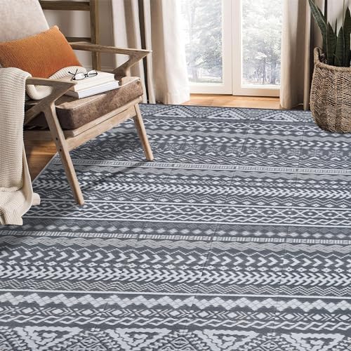 SAND MINE Reversible Mat, Indoor Outdoor Rug Carpet, Reversible Patio Rug by SANDMIND
