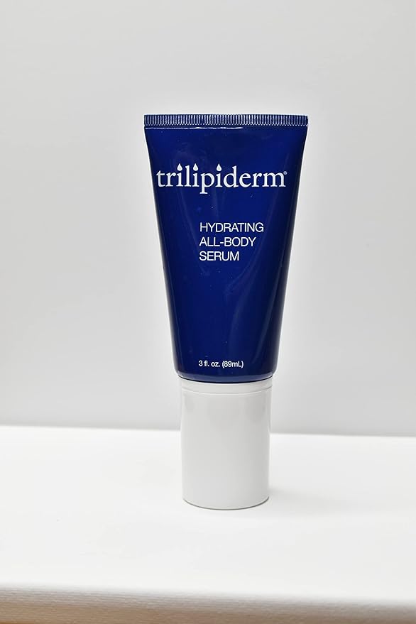 Trilipiderm Ultra Hydrating Body Regimen - 3oz Hydrating Exfoliant Cleanser + 3oz Hydrating All-Body Serum + 3oz All-Body Moisture Retention Créme + 3oz Broad Spectrum SPF 30 Set