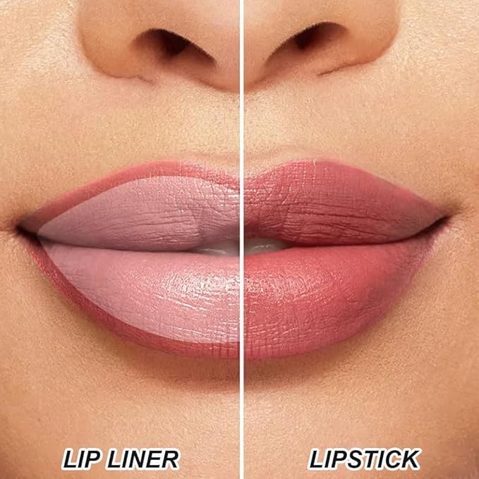 3 Colors Peel Off Lip Liner Stain Kit, Long Wear Matte Lip Tint Stain Set with Tweezer for Women, Waterproof Transfer Proof Highly Pigmented Peel Off Liquid Lipstick for All Skin Types (#1,2,3)