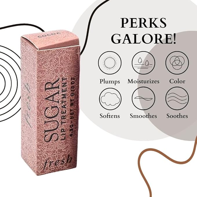 Fresh Sugar Lip Treatment - Cocoa 4.3g, Brown, 0.15 Ounce