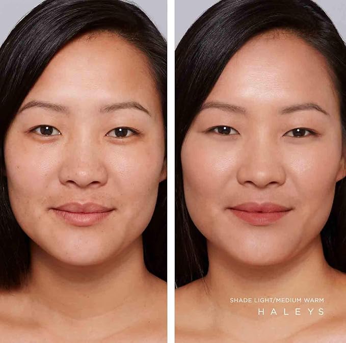 HALEYS Weightless Longwear Concealer (Dark - Neutral), Re-vive, Medium to Full Coverage, Gripping Concealer, Fast-setting, All-Day Wear, Spot Concealing, Brightens, Streak-free, Light-diffusing, V+CF