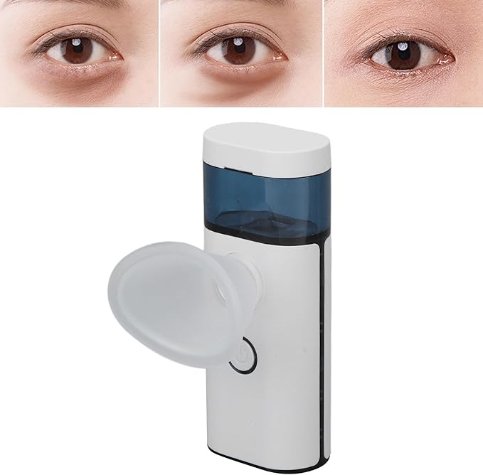 Eye Nebulizer, Portable Eye Facial Mister, USB Rechargeable Massage Moisturizing Atomization Eye Sprayer for Adults & Kids Travel, Home, Daily use