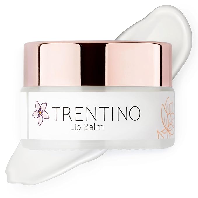 Restore & Plump Coconut Lip Balm – Lip Hydration with Collagen Peptide & Shea Butter & Vitamin E – Lip Plumper/Mask - Lip Repair for Dry Cracked Lips