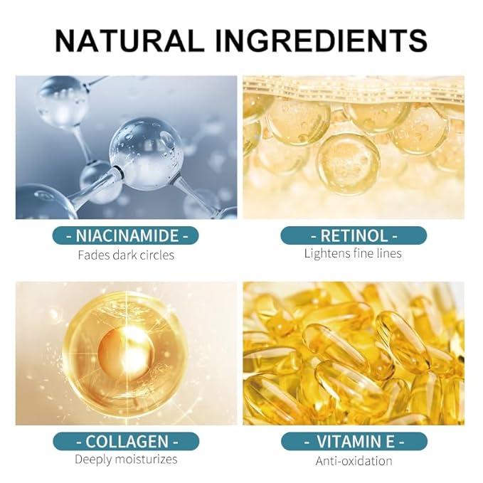 Retinol & Collagen Face Cream – Anti-Aging Moisturizer for Wrinkles & Fine Lines | Hyaluronic Acid & Peptides | Hydrates & Restores Skin Elasticity