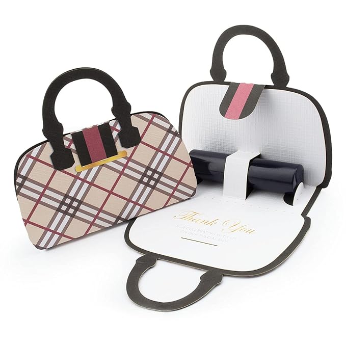 Summer-Ray 25 Sets Luxury Lip Balm Holder for Wedding Party Favors Thank You for Celebrating with Us on Our Special Day (For Birthday)